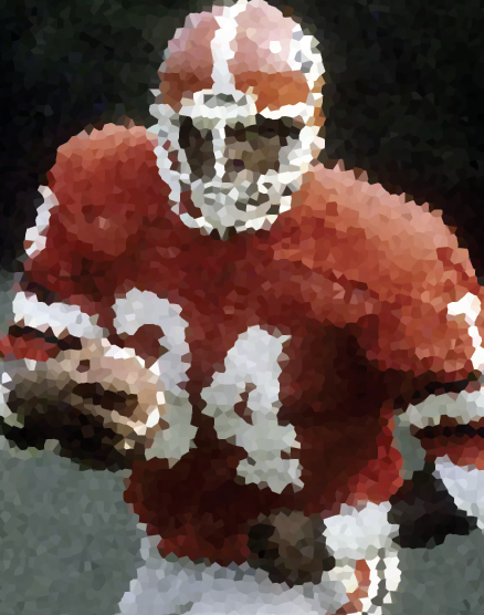 I NEVER LIFTED WEIGHTS UNTIL I GOT INTO THE NFL...