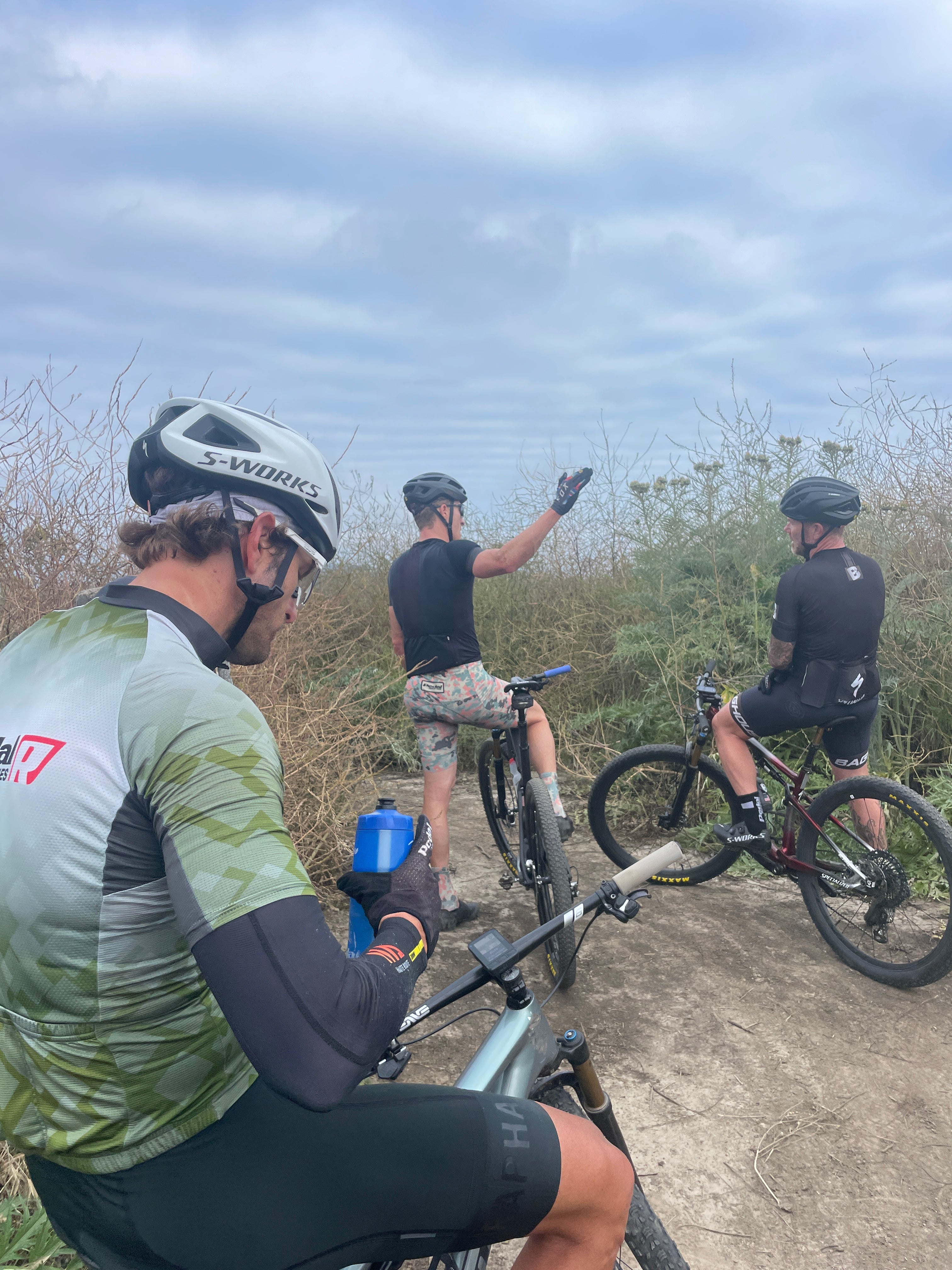 DON'T LOOK BACK, BUT DO LOOK DOWN.