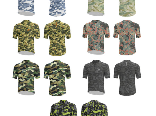 All CAMO MEN'S PRO AERO JERSEY ISD (7 Color Variants)