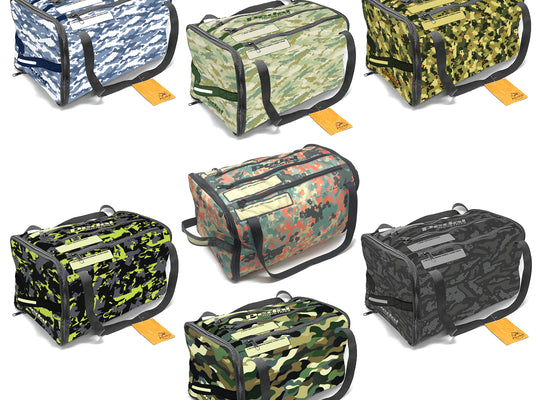 All CAMO RaceDay CYCLING Gear Bag™ ISD (7 Color Variants) ..