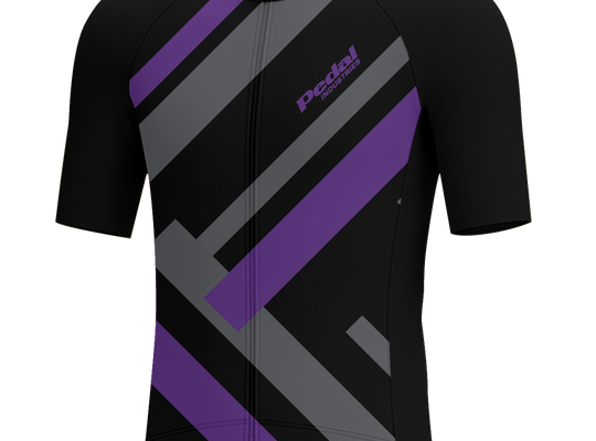 Purple Primary Colors MEN'S PRO JERSEY ISD - flat product view, front pdp-last