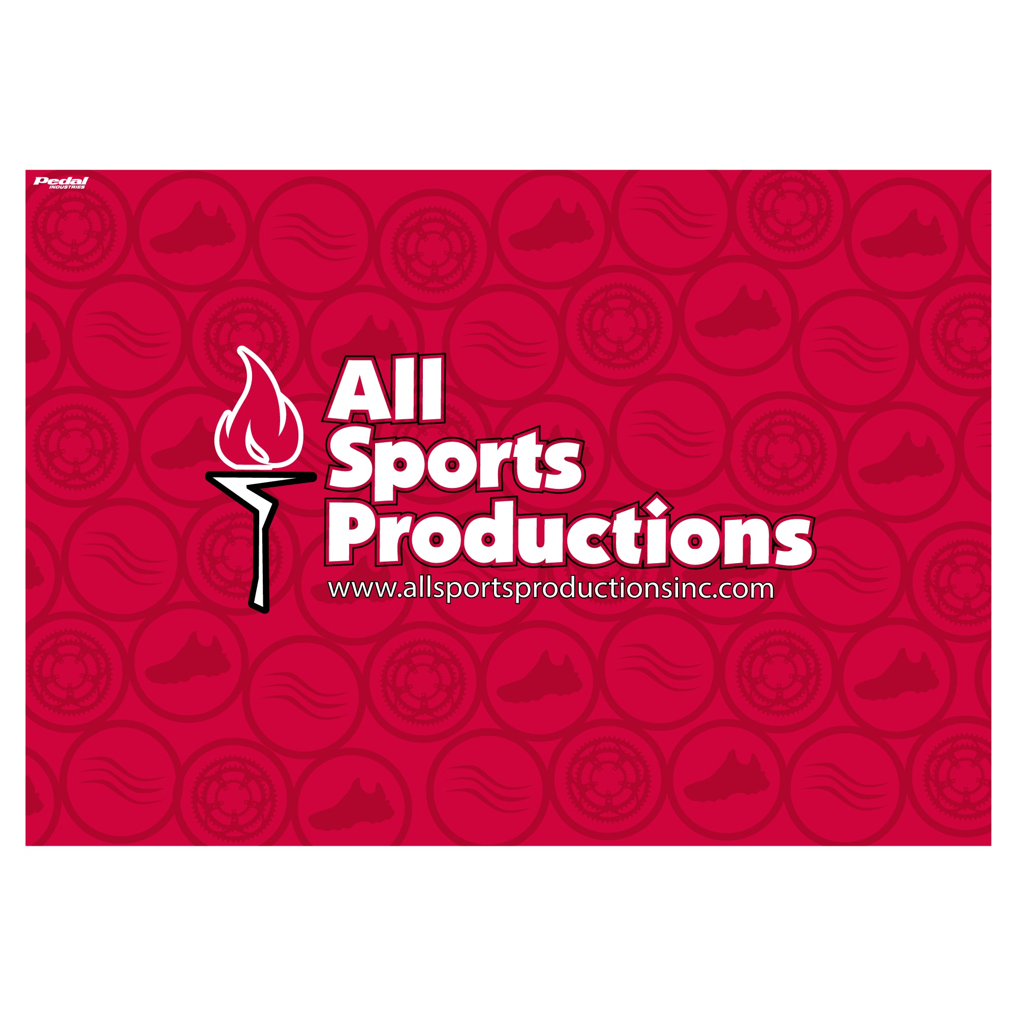 All Sports Productions 2023 Back Wall 10 X 10 PEDAL Industries all-sports-productions-2023-back-wall-10-x-10-pedal-industries