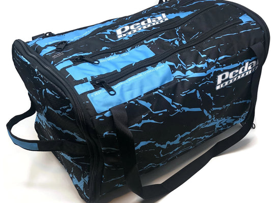 Blue Splatter RaceDay CYCLING Gear Bag™ ISD