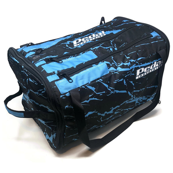 Blue Splatter RaceDay CYCLING Gear Bag™ ISD