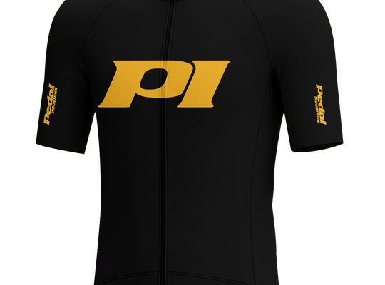 Black-Gold PEDAL Insiders P/I RaceDay 2026 MEN'S PRO JERSEY ISD