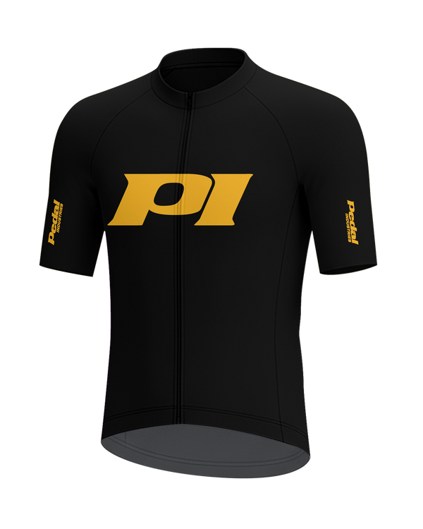 Black-Gold PEDAL Insiders P/I RaceDay 2026 MEN'S PRO JERSEY ISD
