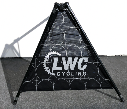LWC 2022 Bike Rack Banners (Set of 2 Mesh Banners)