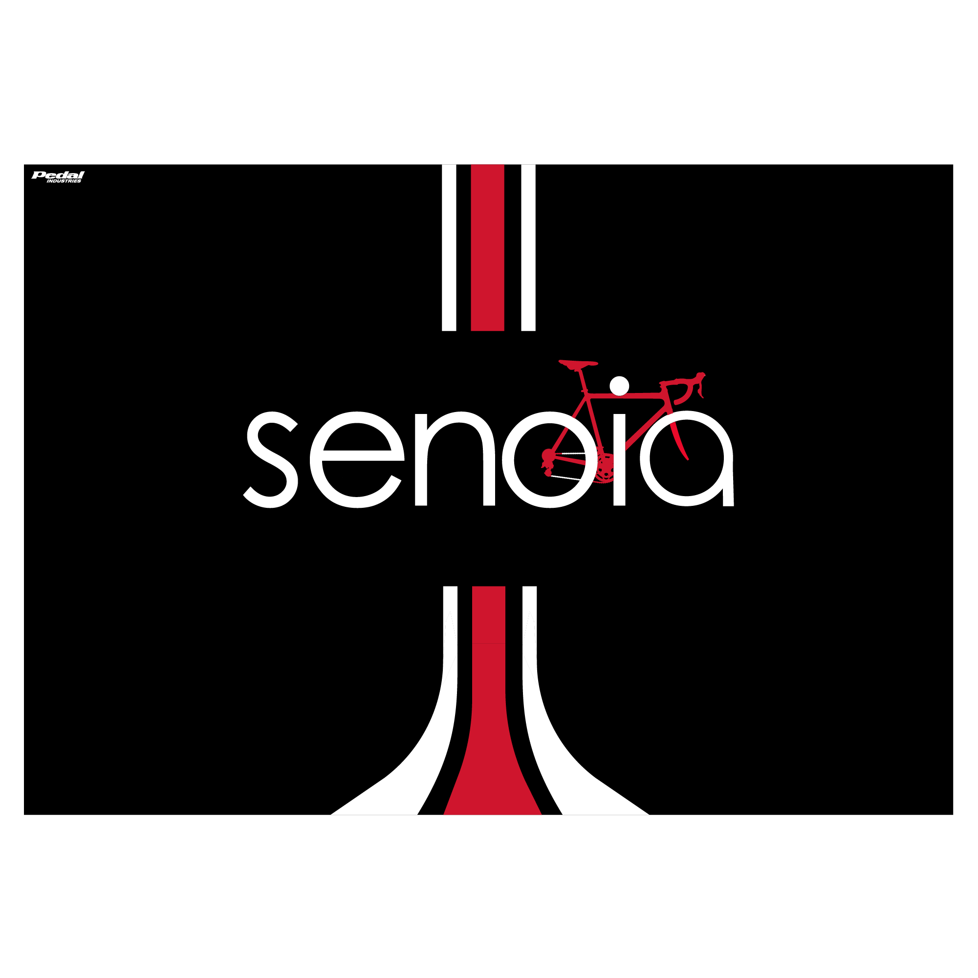 Senoia Bicycle 2023 Back Wall 10 x 10 PEDAL Industries