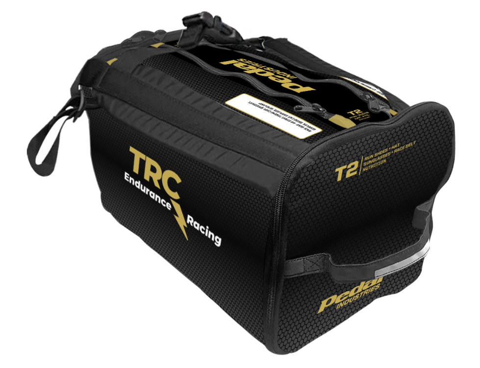TRC Endurance Racing 2023 TRIATHLON SPECIFIC RaceDay Bag PEDAL Industries
