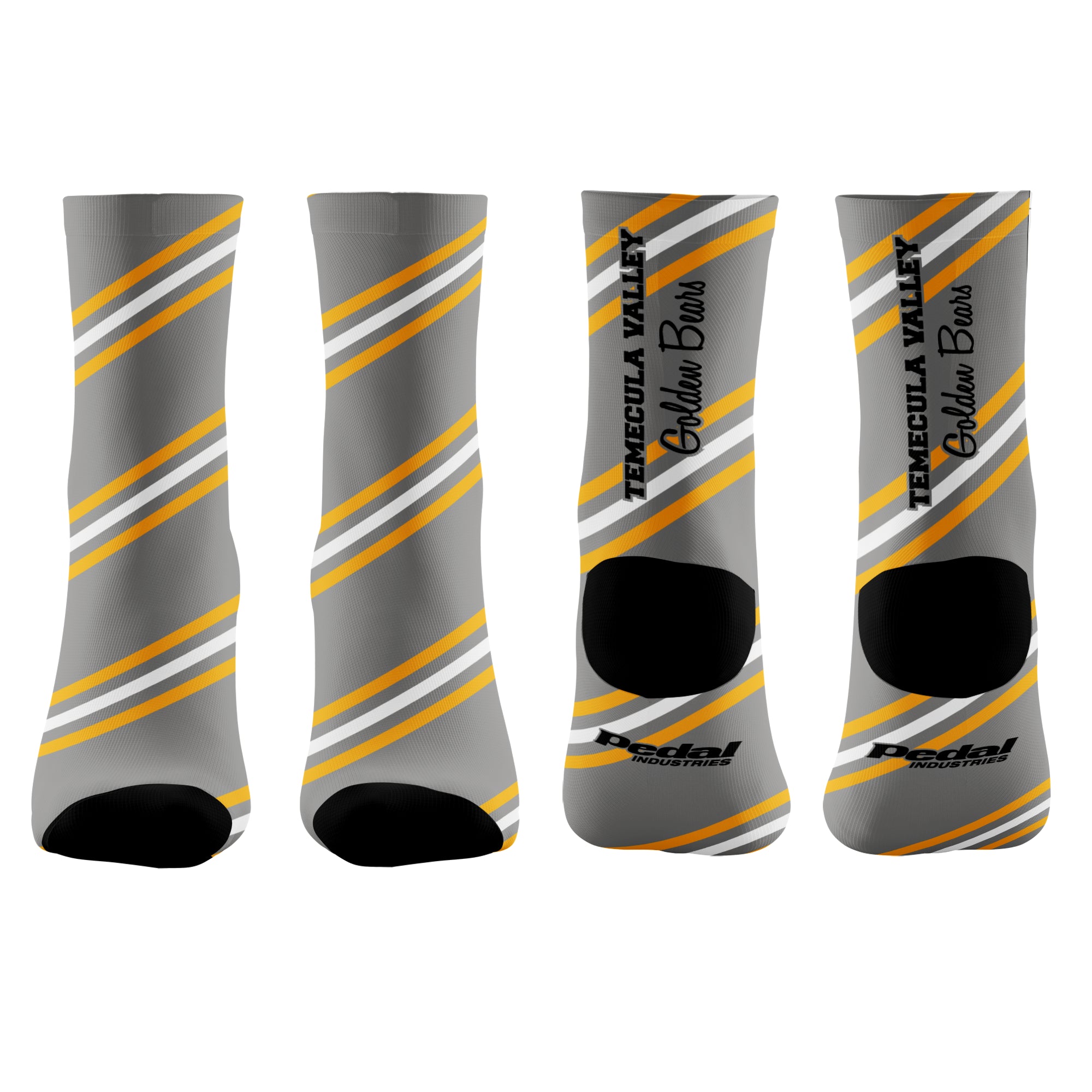 Temecula Valley HS 2023 SUBLIMATED SOCK PEDAL Industries