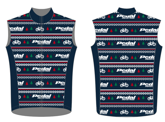 Ugly Sweater 2024 Race VEST ISD - BLUE
