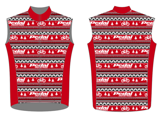 Ugly Sweater 2024 Race VEST ISD - RED