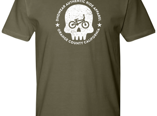 Bmx Skull Classic T-Shirt (FE) (2 Color Variants)