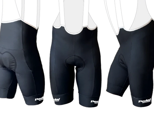 PEDAL Black MEN'S PRO BIB 2.5