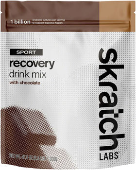 BikeShop - Skratch Labs Sport Recovery Drink Mix - Chocolate, 24-Serving Resealable Pouch