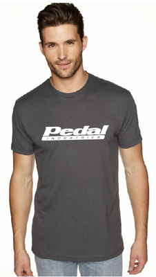 Classic PEDAL T-shirt - COMES IN BLACK, GRAY, BLUE, RED