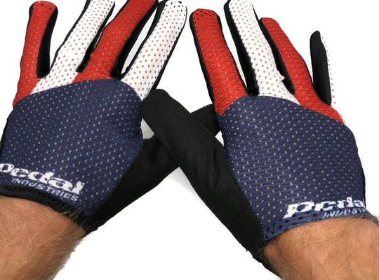Patriotic SUPERLIGHT FULL-FINGER GLOVES - ISD