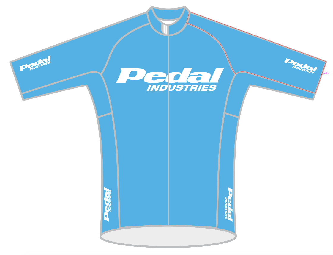 Pedal 2022 PROTO V4 JERSEY Cyan PEDAL Industries