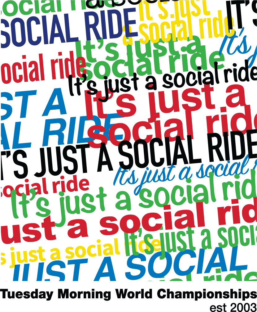 IT'S JUST A SOCIAL RIDE