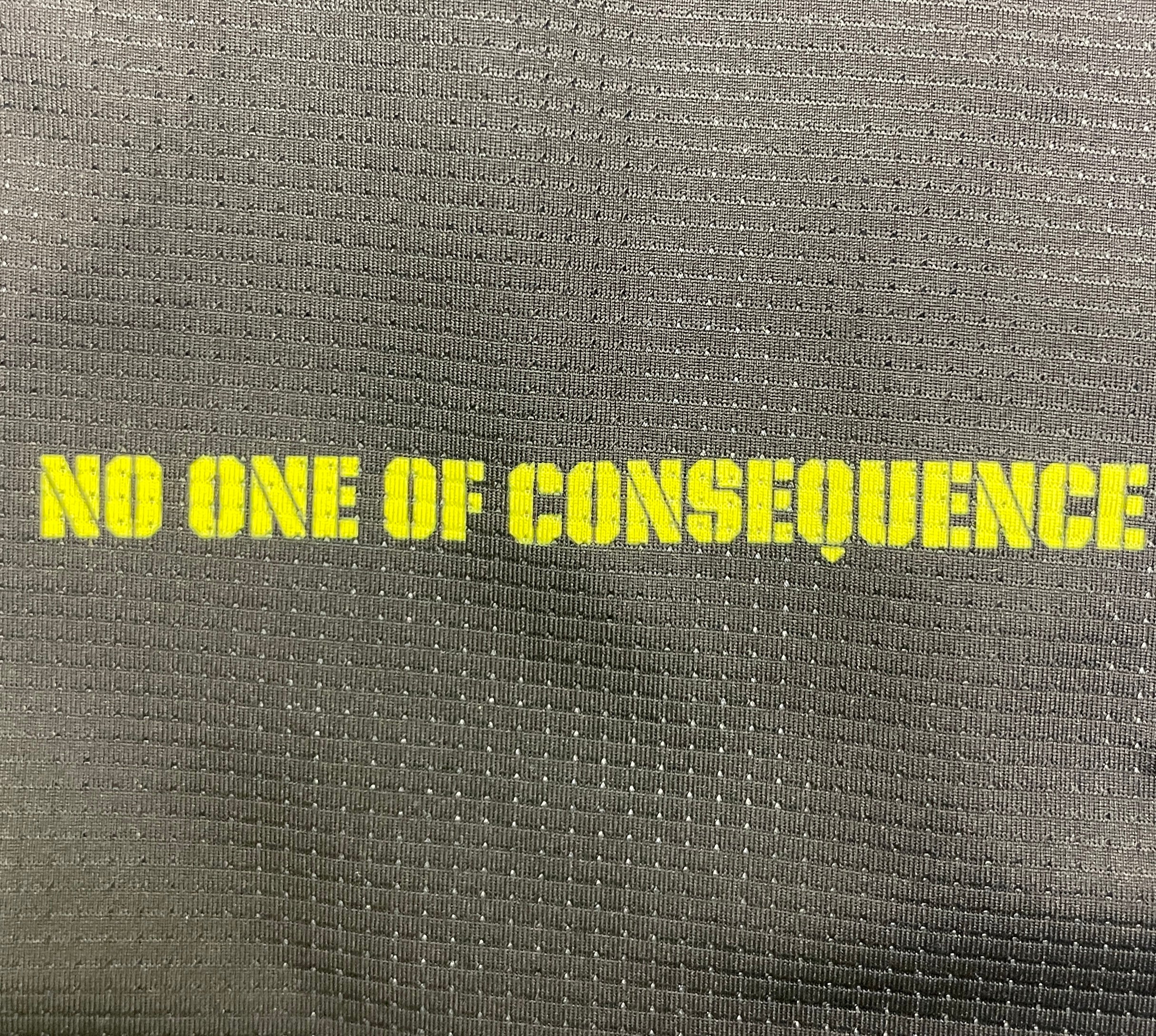 NO ONE OF CONSEQUENCE