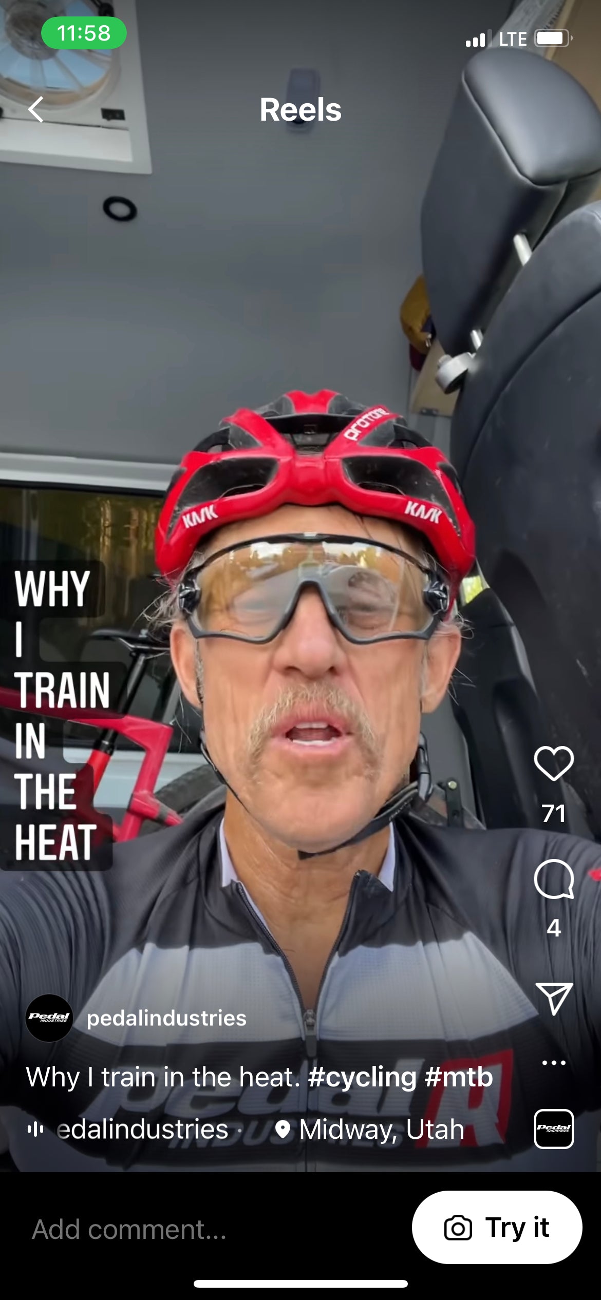 WHY I TRAIN IN THE HEAT