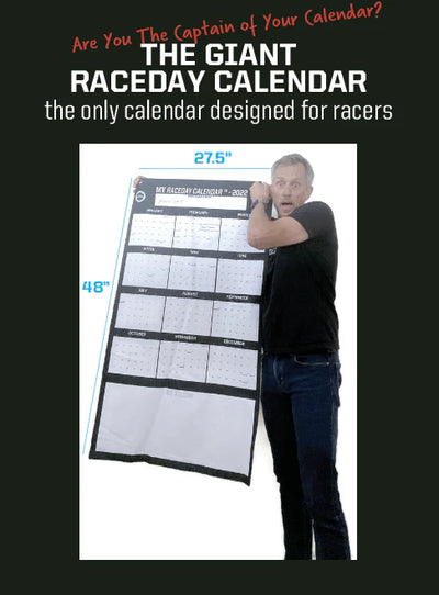 PEDAL BLACK 2025 GIANT MY RACEDAY CALENDAR ISD