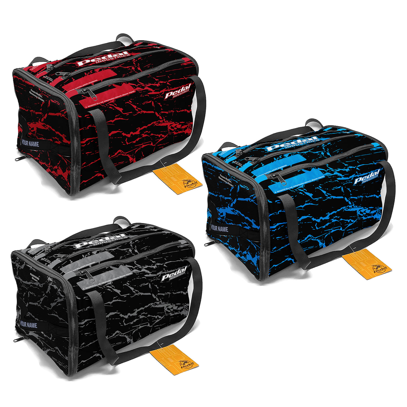All Splatter RaceDay RUNNING Gear Bag™ ISD (3 Color Variants)