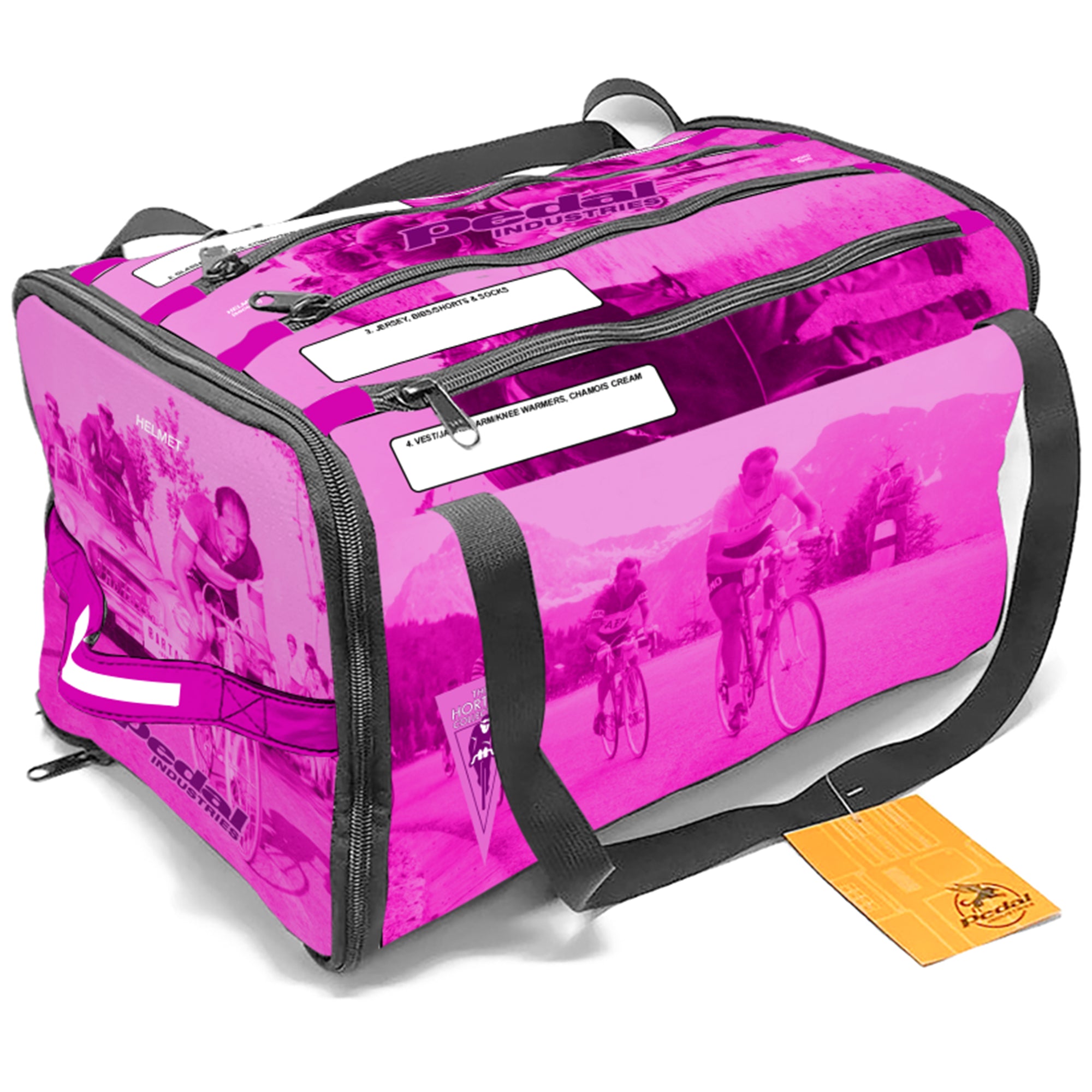 Rosa The GIRO CYCLING RACEDAY BAG™ ISD PINK collab with The Horton Collection