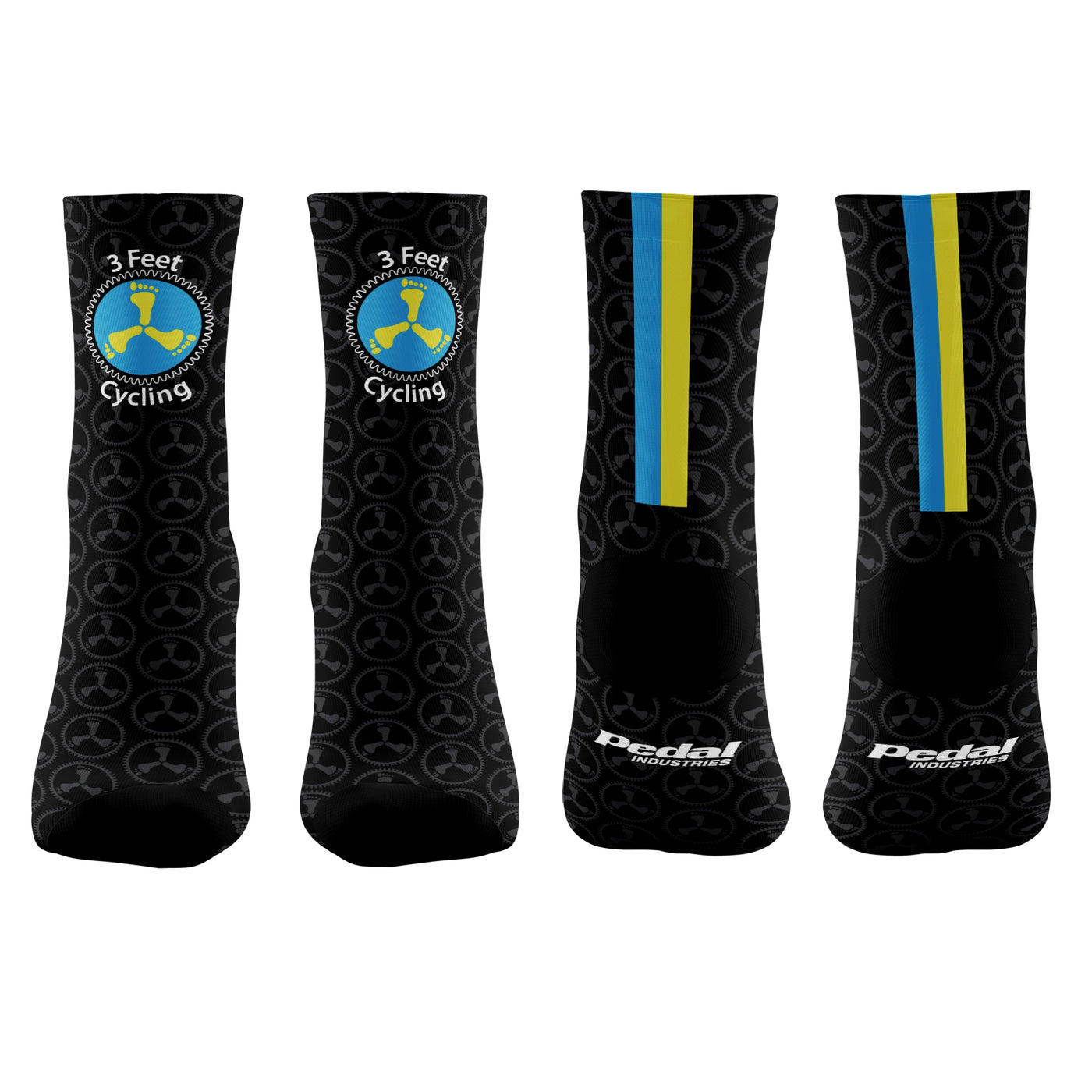 3 Feet Cycling 2024 SUBLIMATED SOCK