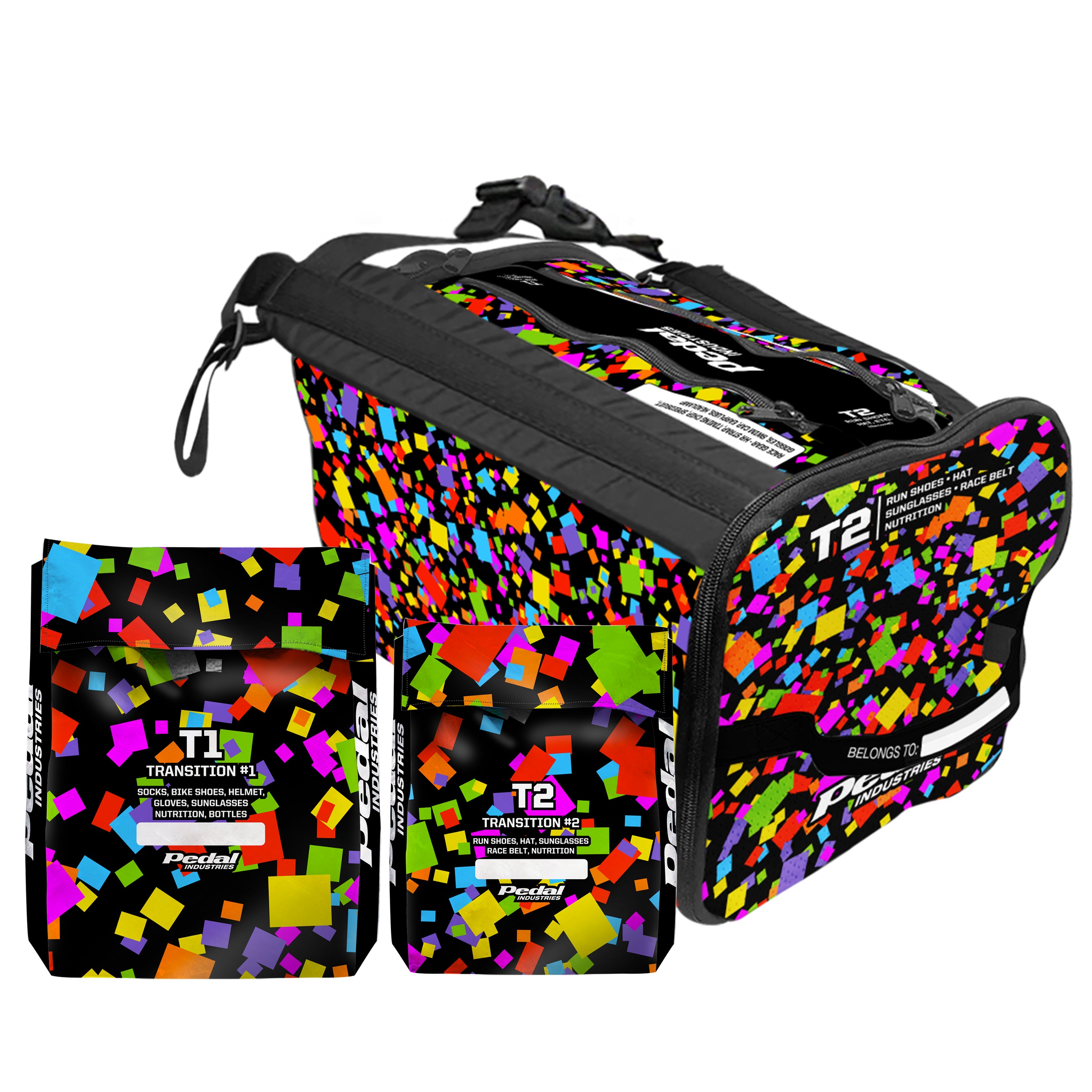 Pedal PARTY RaceDay TRIATHLON Gear Bag™ ISD
