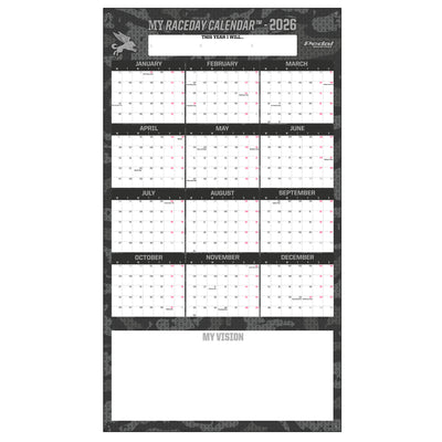All CAMO 2026 GIANT MY RACEDAY CALENDAR ISD (7 Color Variants)