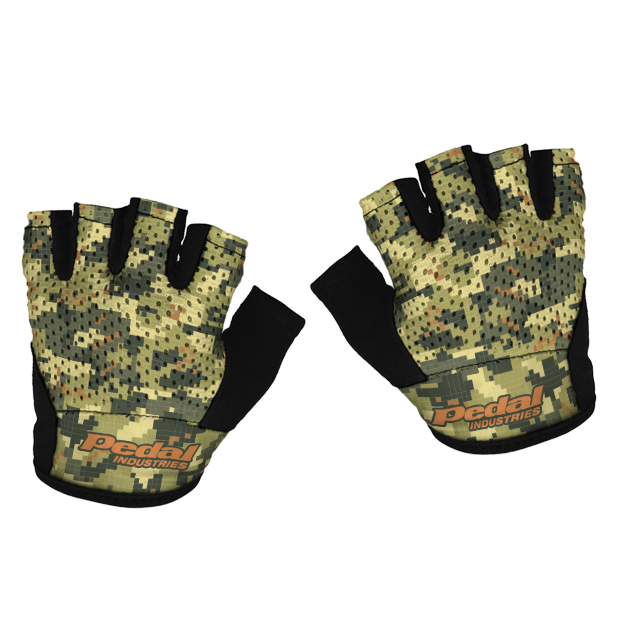 All CAMO SUPERLIGHT RaceDay Gloves ISD JUNGLE