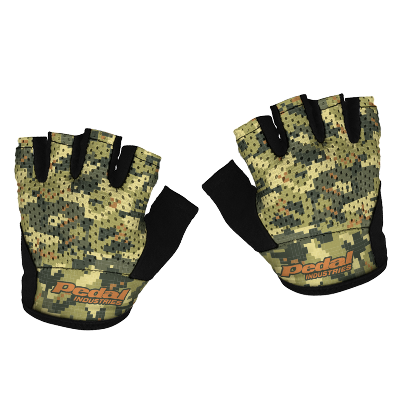 All CAMO SUPERLIGHT RaceDay Gloves ISD JUNGLE