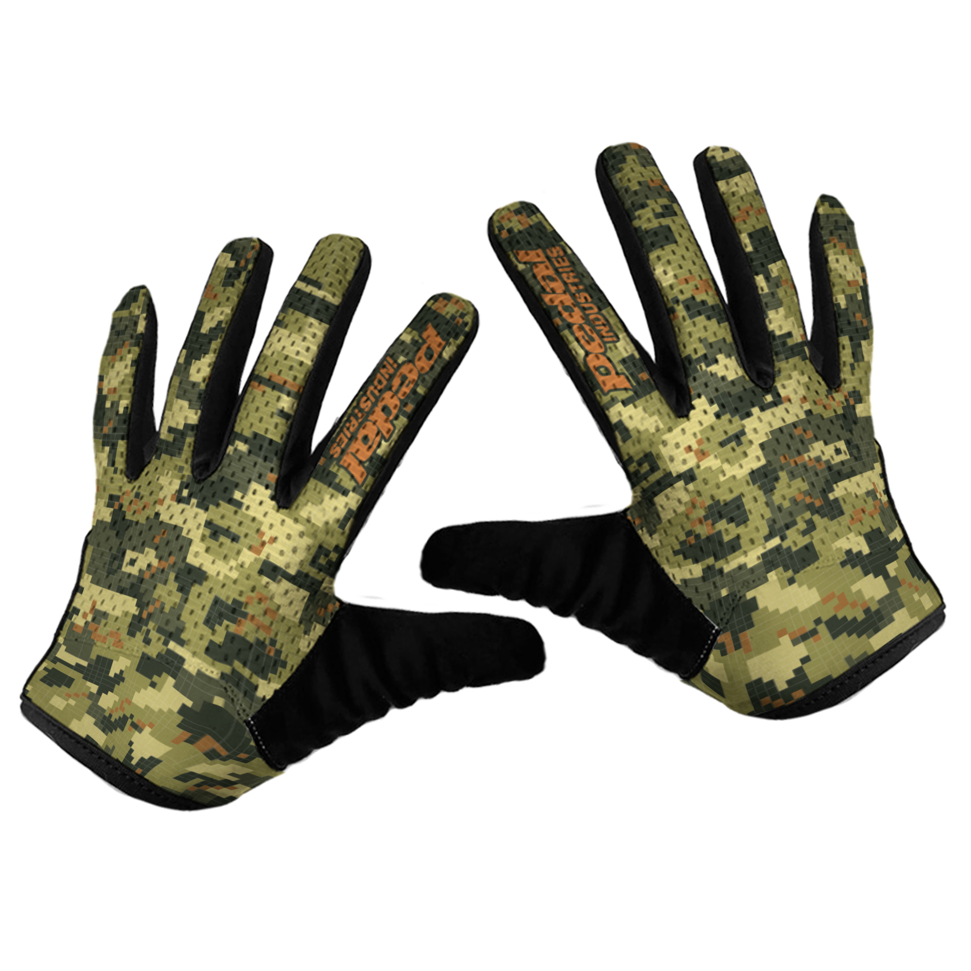 All CAMO SUPERLIGHT RaceDay Gloves ISD JUNGLE