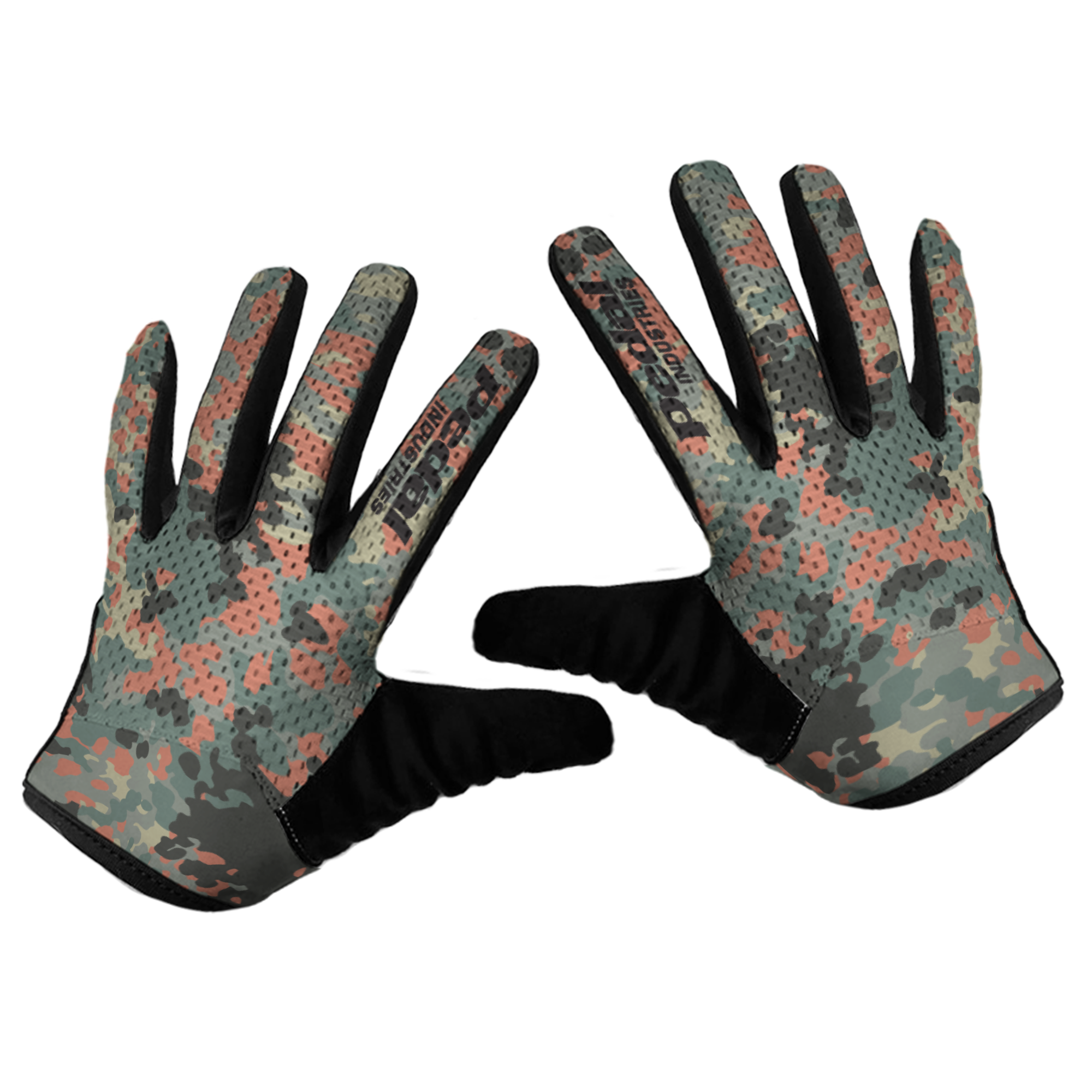 All CAMO SUPERLIGHT RaceDay Gloves ISD MILITARY
