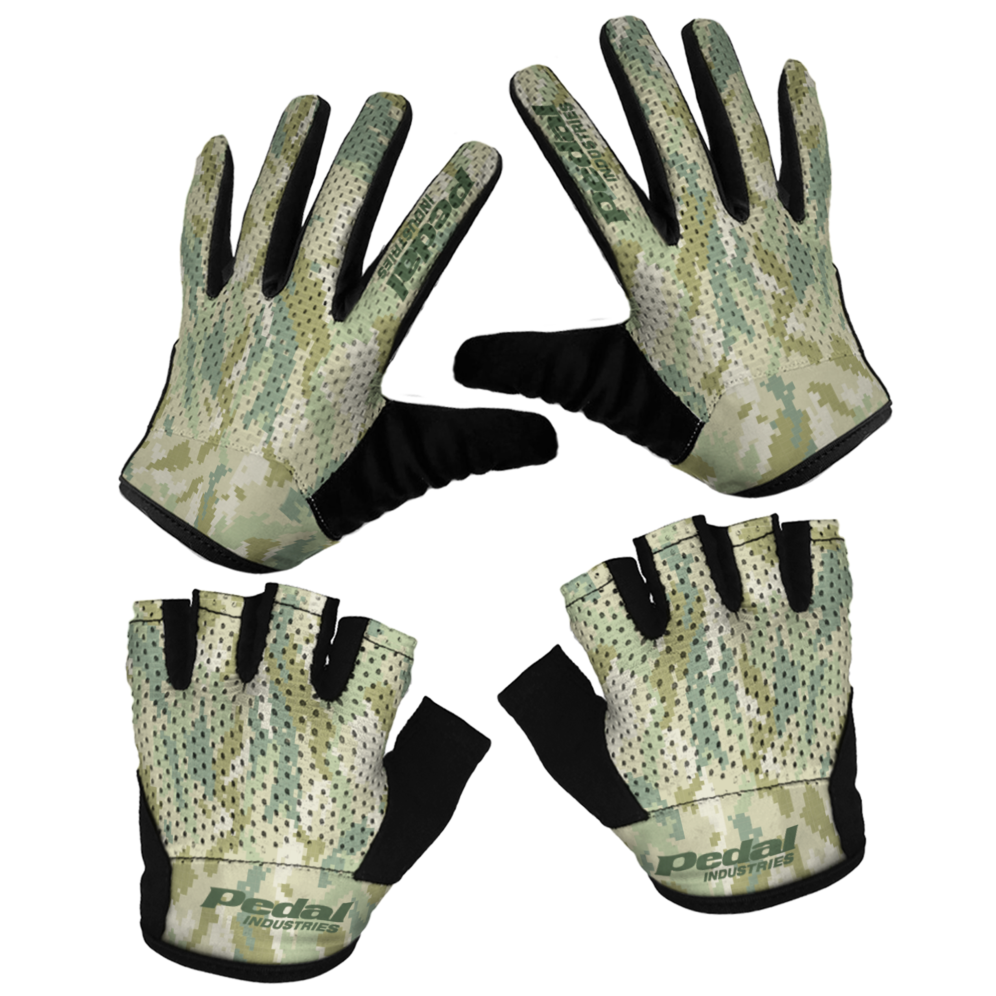 All CAMO SUPERLIGHT RaceDay Gloves ISD DESERT