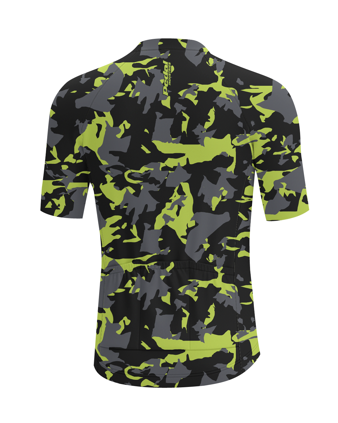 WOODLAND CAMO MEN'S PRO JERSEY ISD - flat product view, back pdp-last