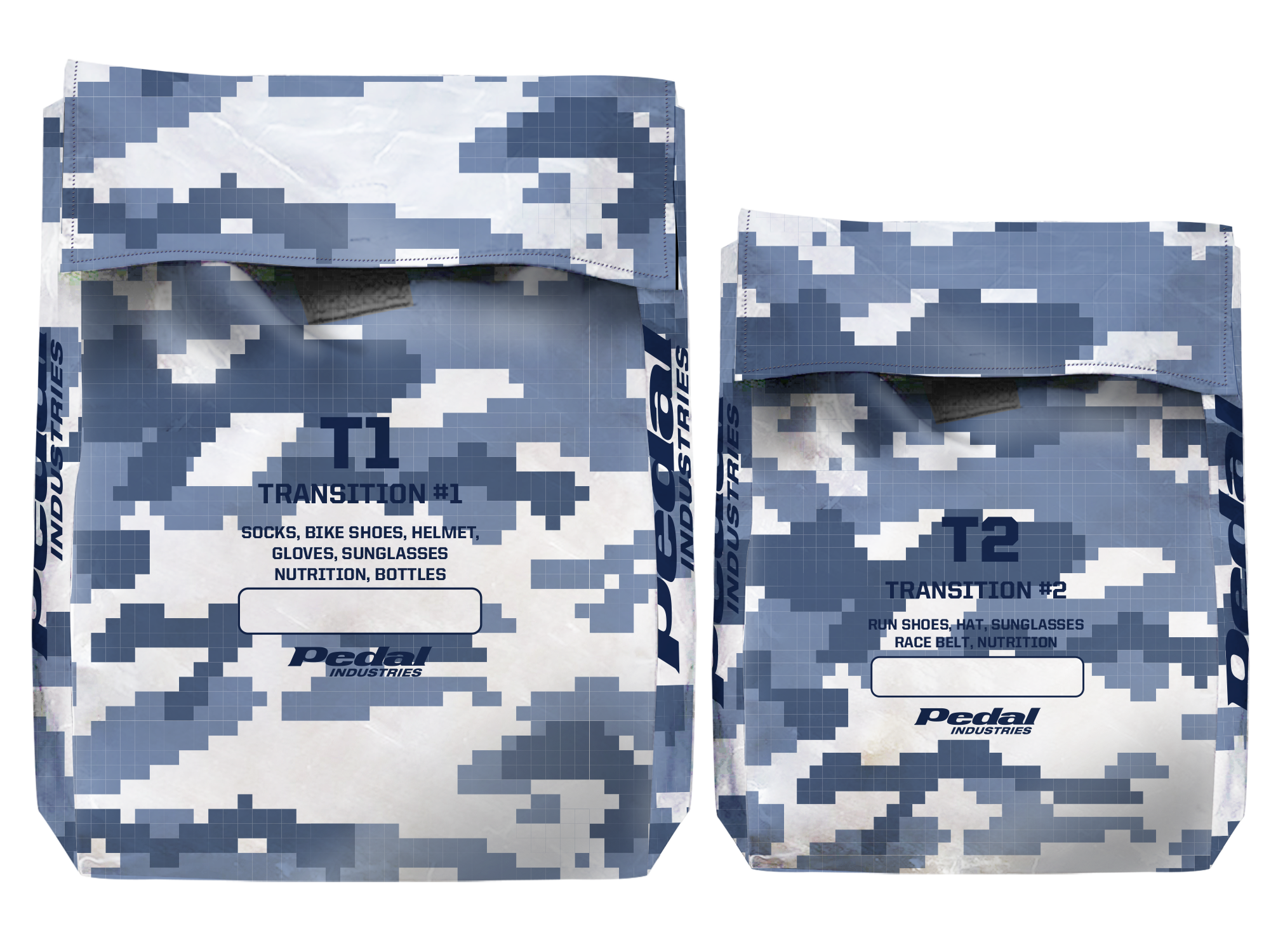 ARCTIC Camo Triathlon Transition Bags ISD