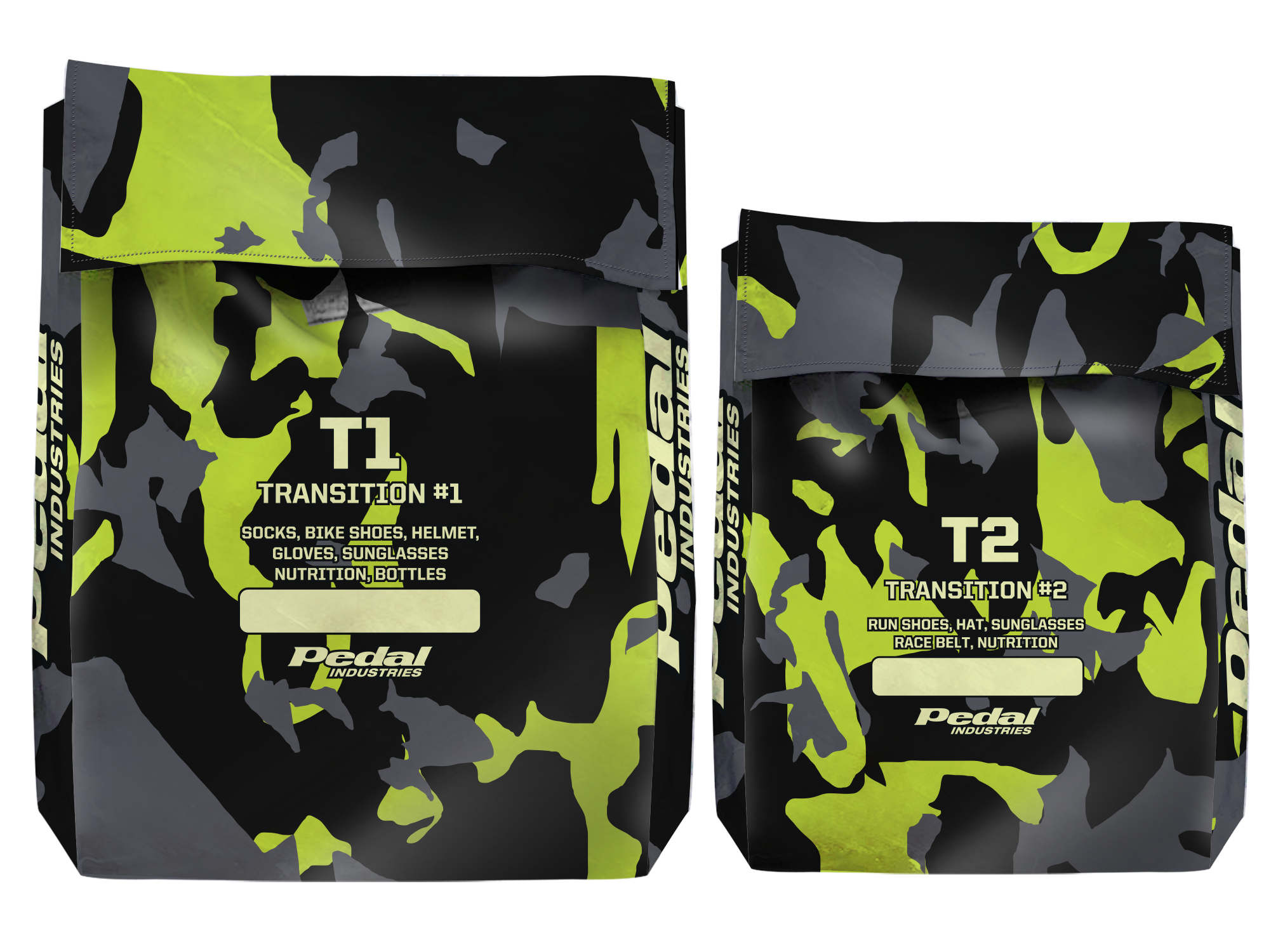 ARCTIC Camo Triathlon Transition Bags ISD