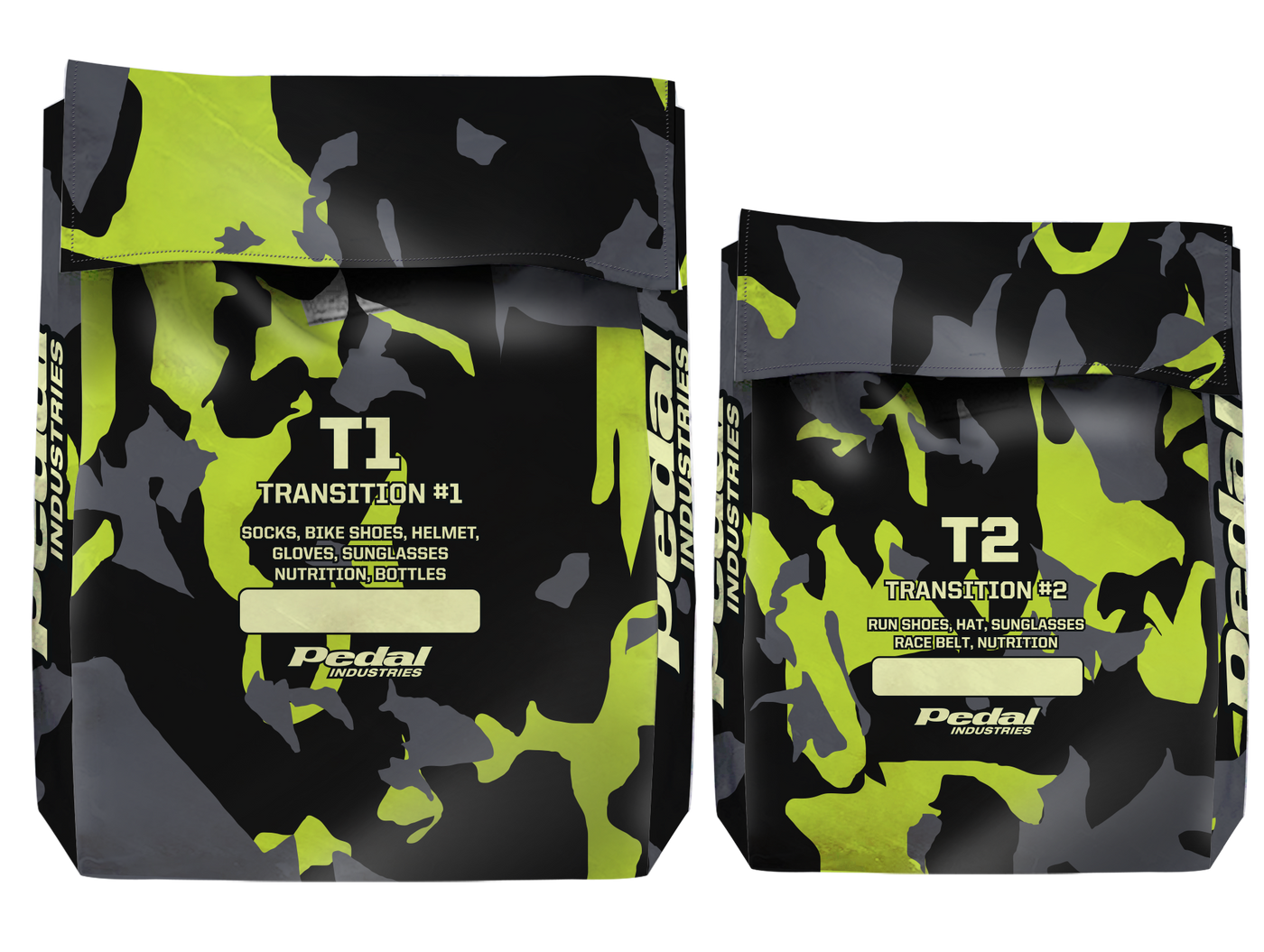 All Camo Triathlon Transition Bags ISD (7 Color Variants) – PEDAL ...