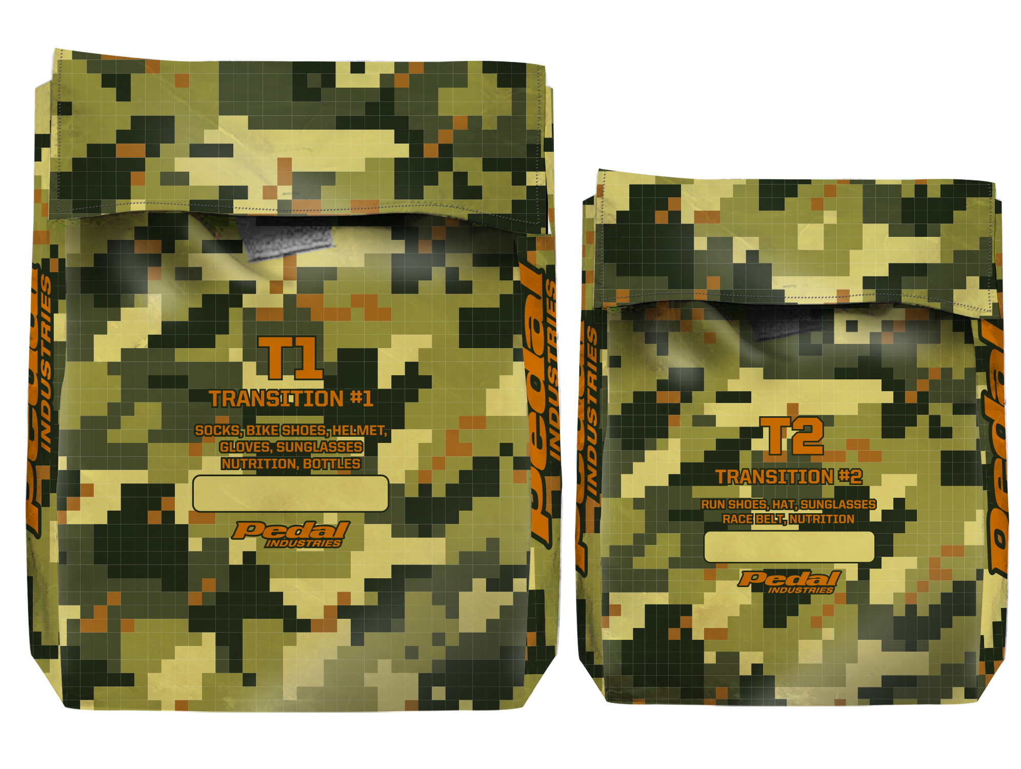 ARCTIC Camo Triathlon Transition Bags ISD
