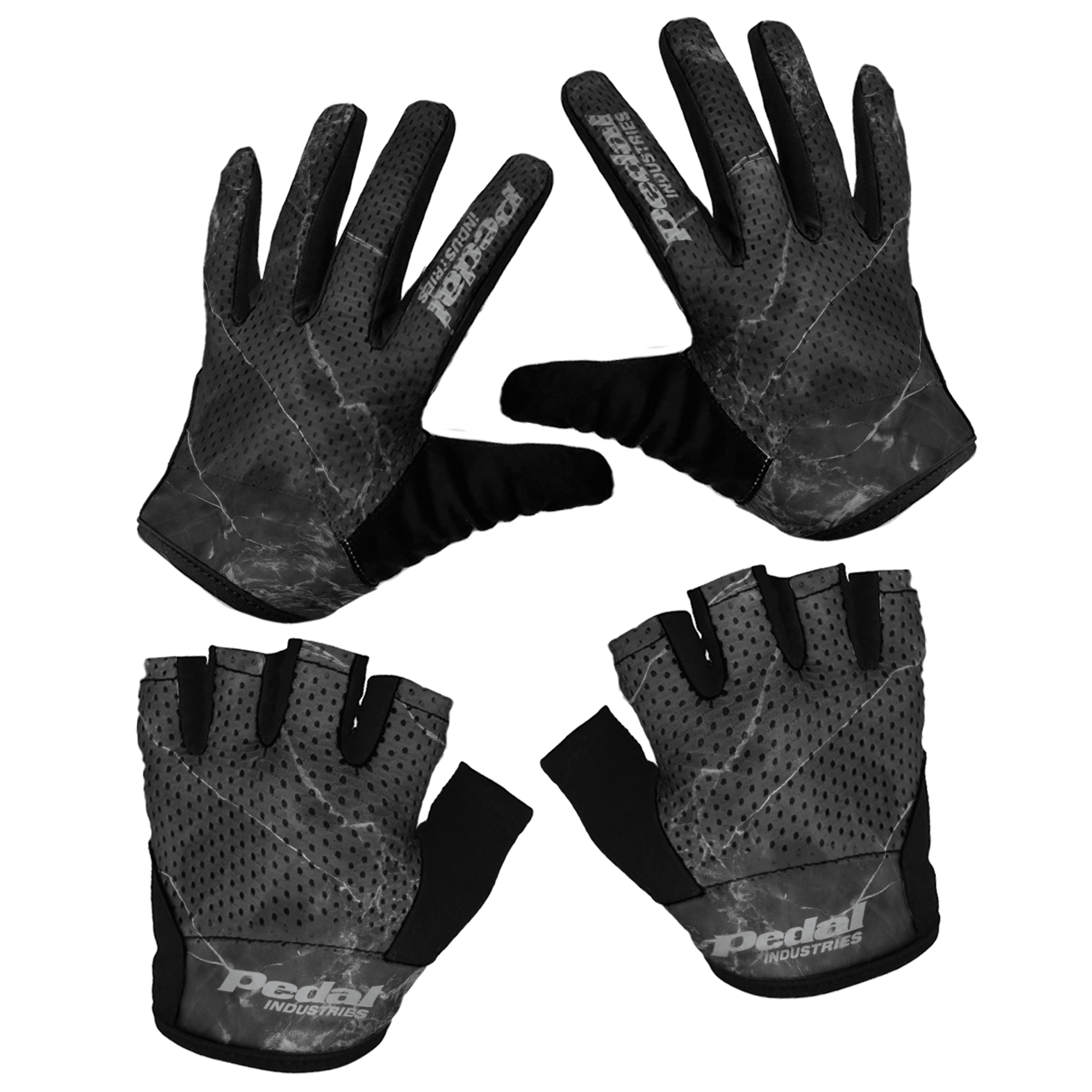 All Marble SUPERLIGHT RaceDay Gloves ISD OBSIDIAN