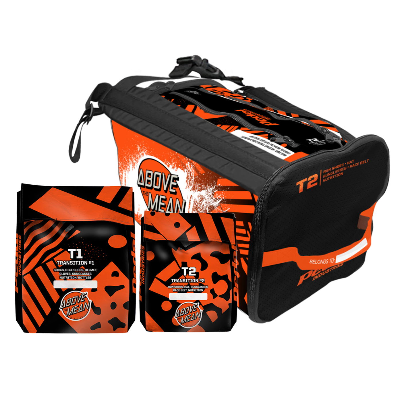 Above the Mean 2025 TRIATHLON SPECIFIC RaceDay Bag
