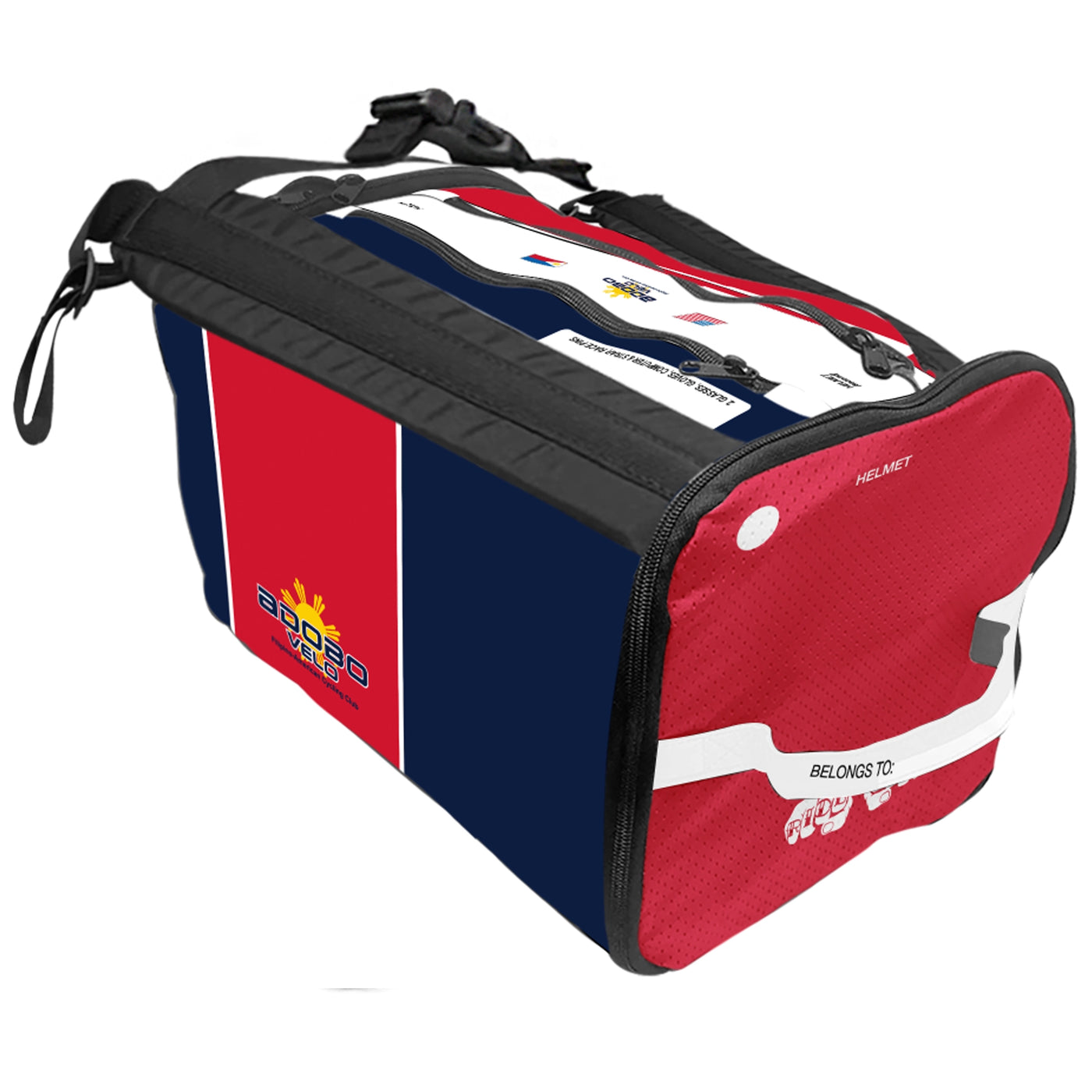 ADOBO VELO RACEDAY BAG RED BLUE