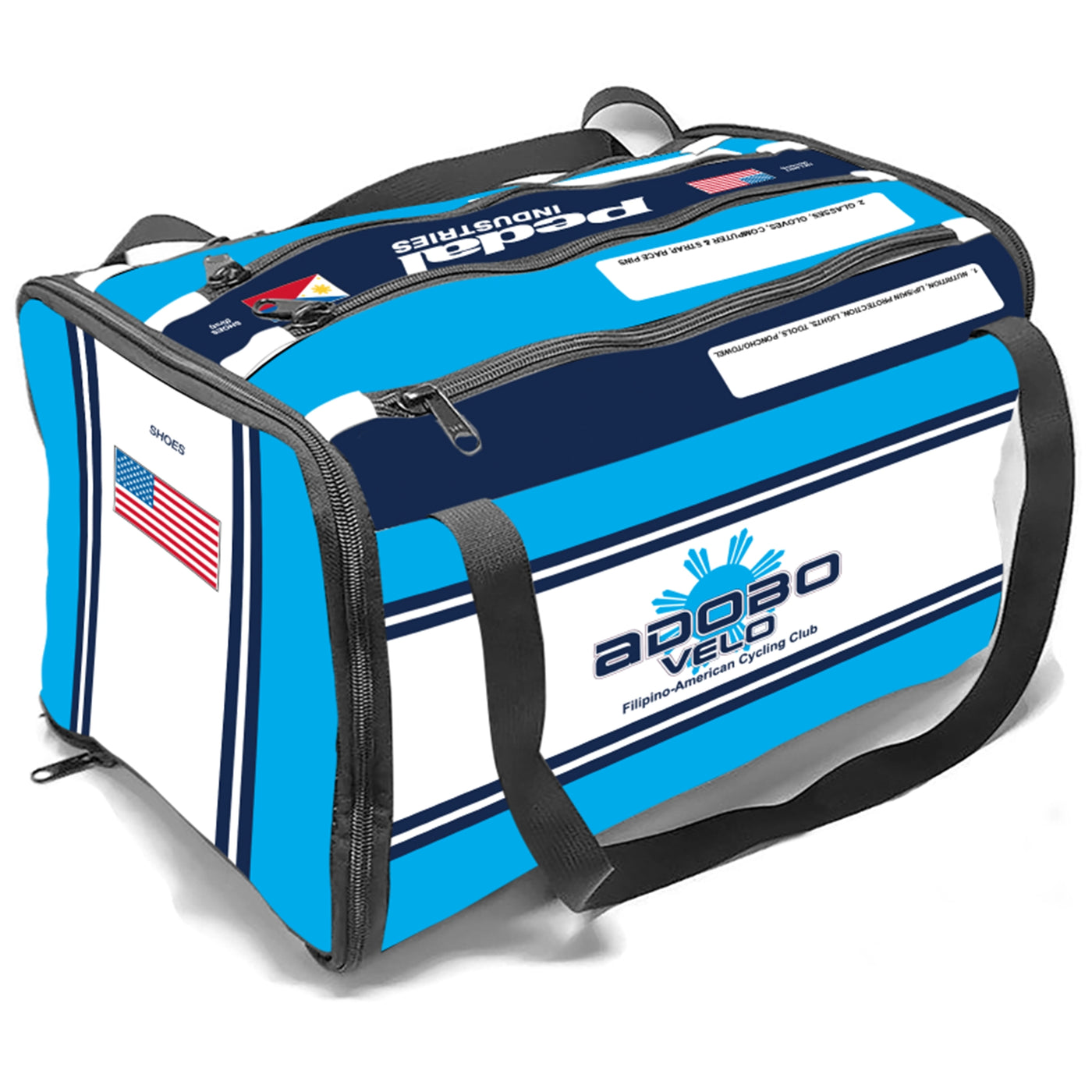 Adobo Velo 2022  RACEDAY BAG™ - WHITE