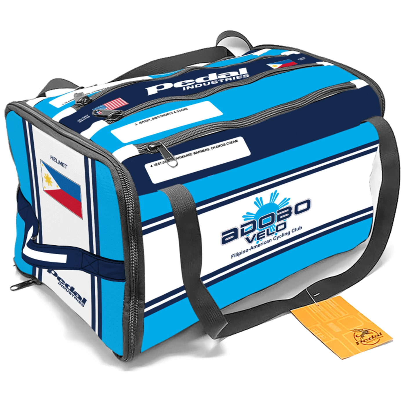 Adobo Velo 2022  RACEDAY BAG™ - WHITE