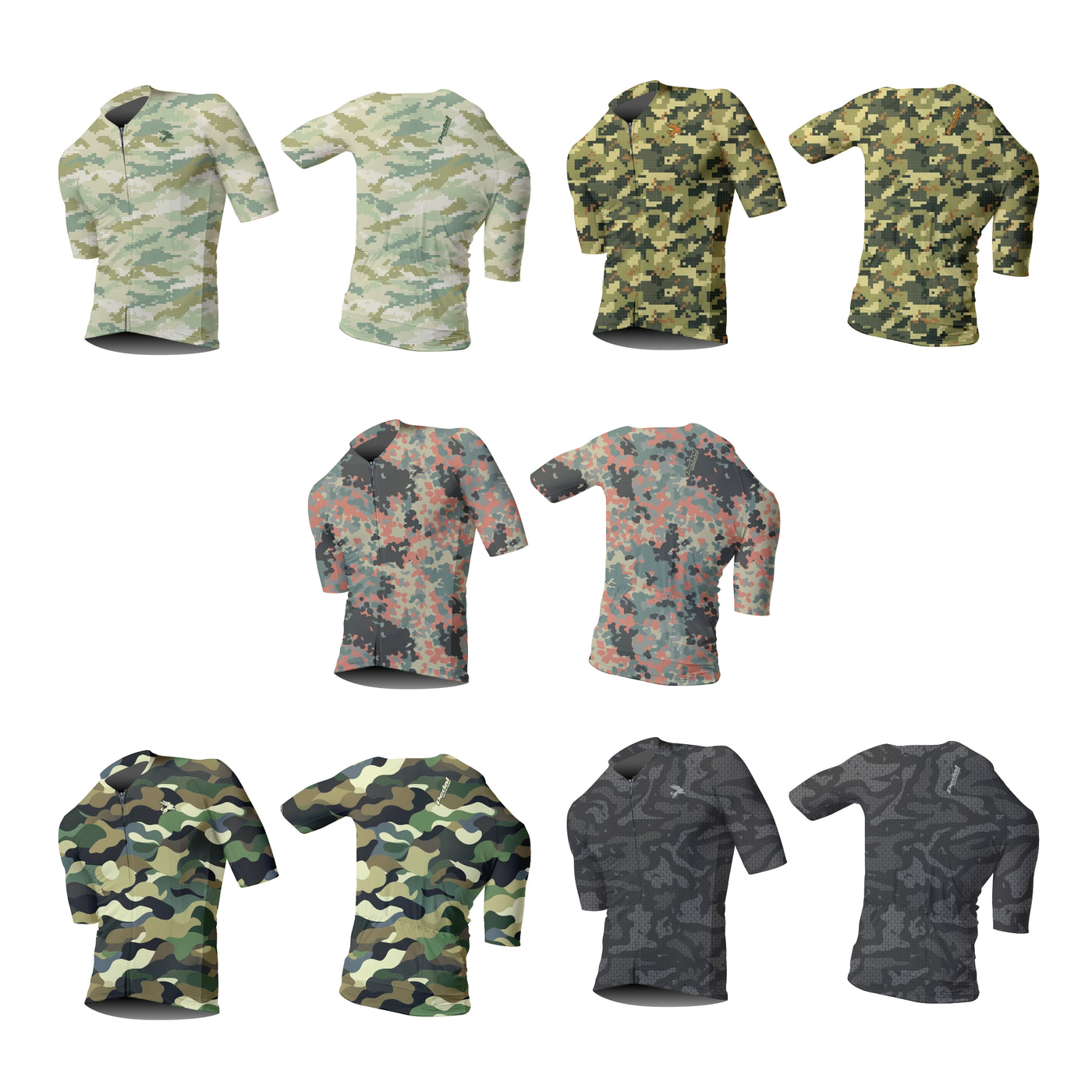 ALL CAMO PRO JERSEY 2.0 ISD (5 Color Variants)