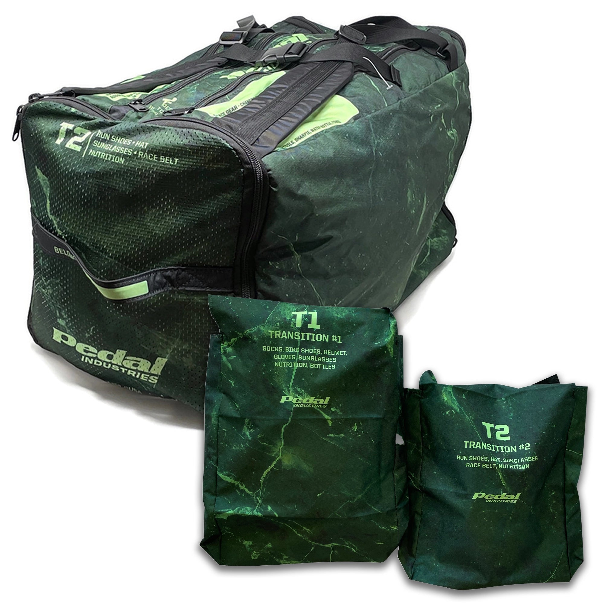 Emerald Marble RaceDay TRIATHLON Gear Bag™ ISD