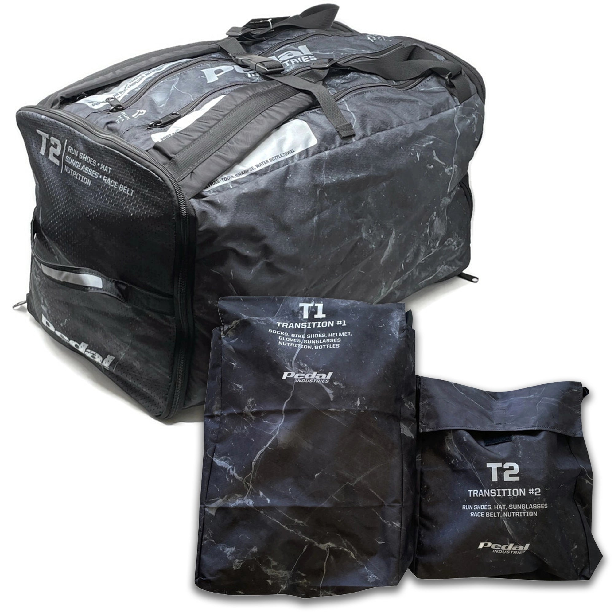 Obsidian Marble RaceDay TRIATHLON Gear Bag™ ISD