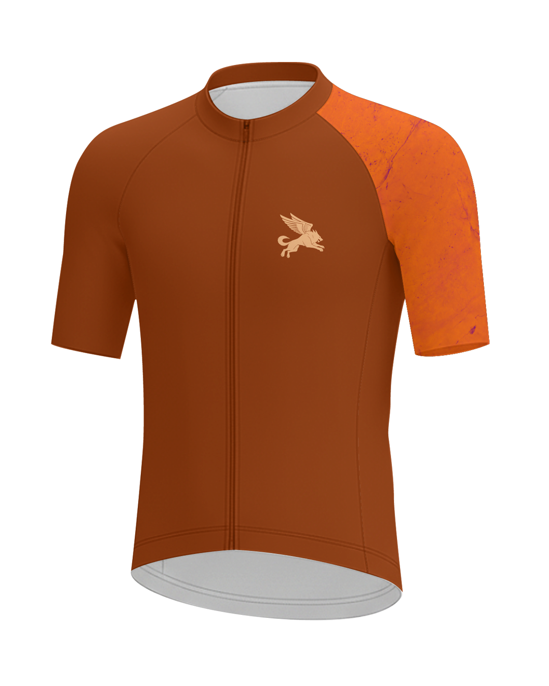 Topaz Marble MEN'S PRO JERSEY ISD - flat product view, front pdp-last